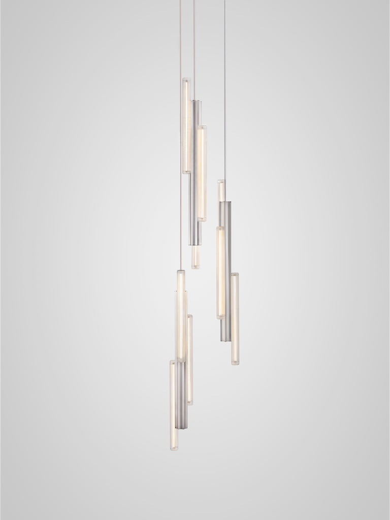 HAIL 3 LIGHT SHORT, 3 PIECE CHANDELIER