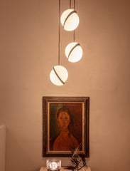 Mini Crescent Chandelier 3 Piece